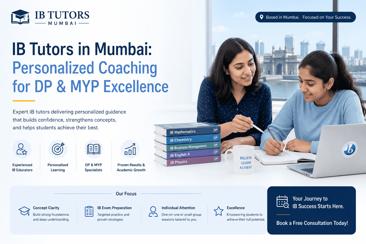 IB Tutors in Mumbai: Personalized Coaching for DP & MYP Excellence