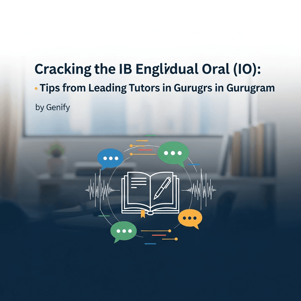 Cracking the IB English Individual Oral (IO): Tips from Leading Tutors in Gurugram by genify