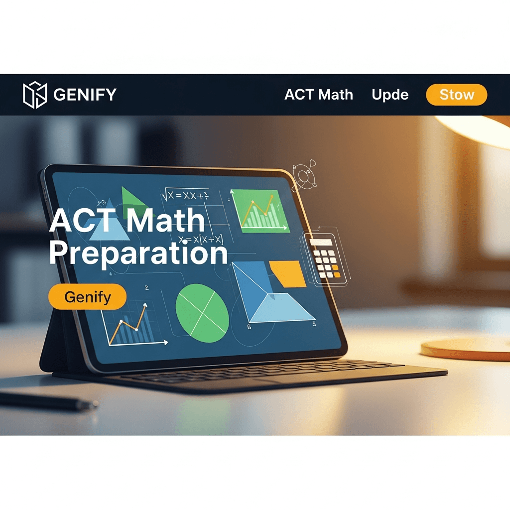 ACT Math Tutor | Personalized Online Prep by Genify