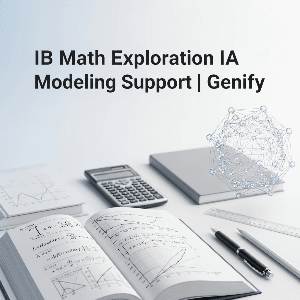 IB Math Exploration IA Modeling Support | Genify