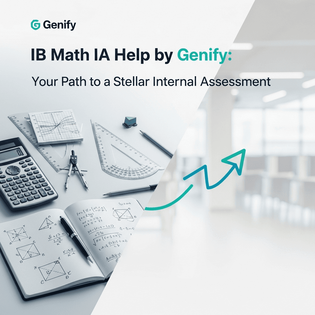 IB Math IA Help by Genify: Your Path to a Stellar Internal Assessment