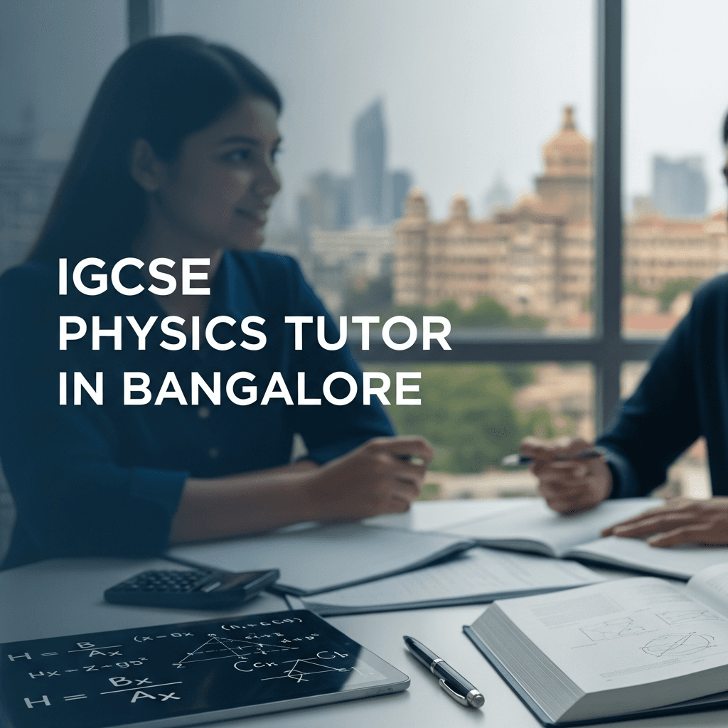 IGCSE Physics Tutor in Bangalore | Professional Academic Support