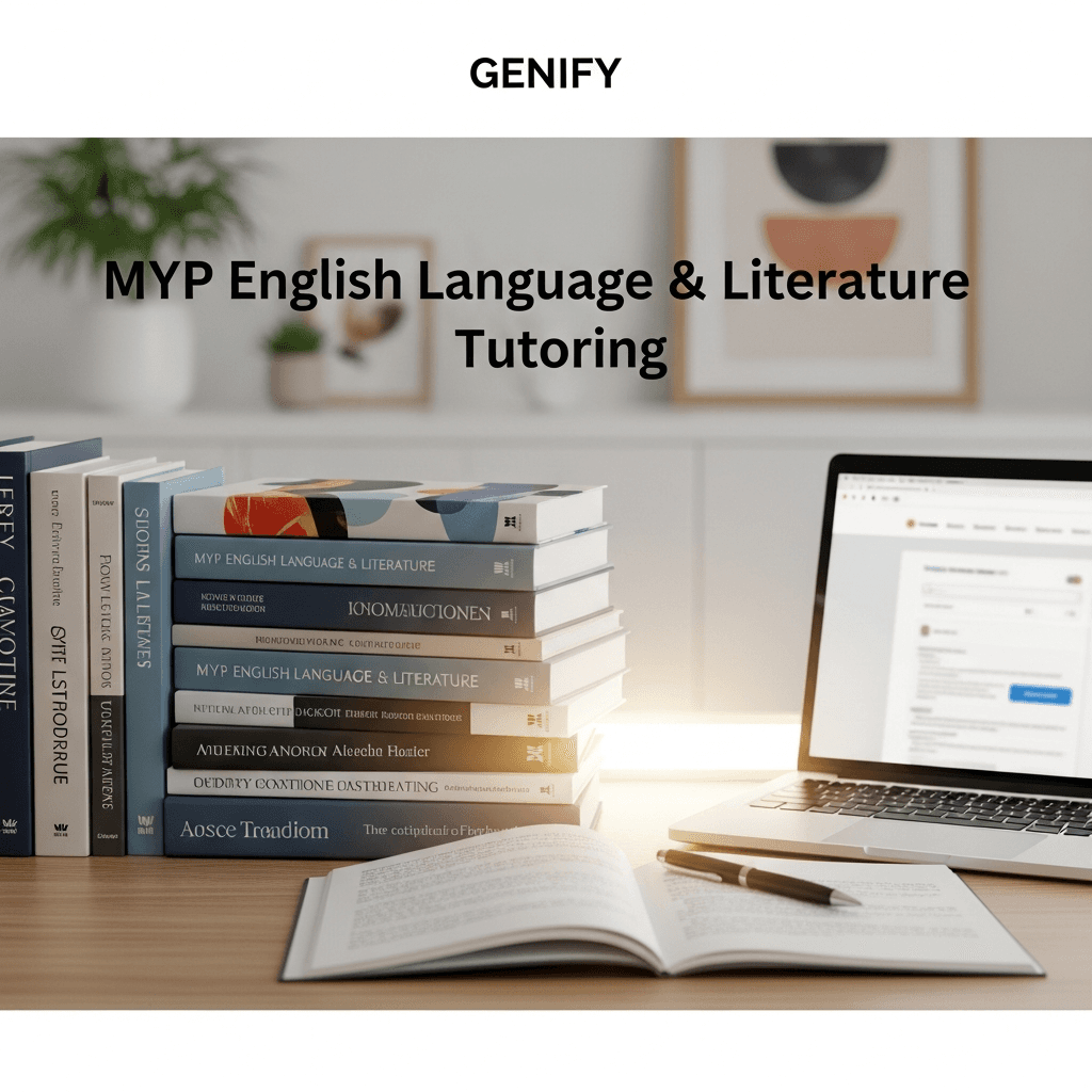 MYP English Language & Literature Tutoring – Genify